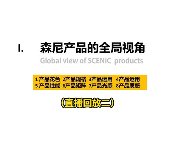 森尼产品的全局视角